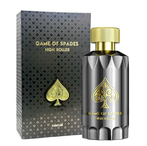 Jo Milano Game of Spades High Roller 100ml perfume bottle