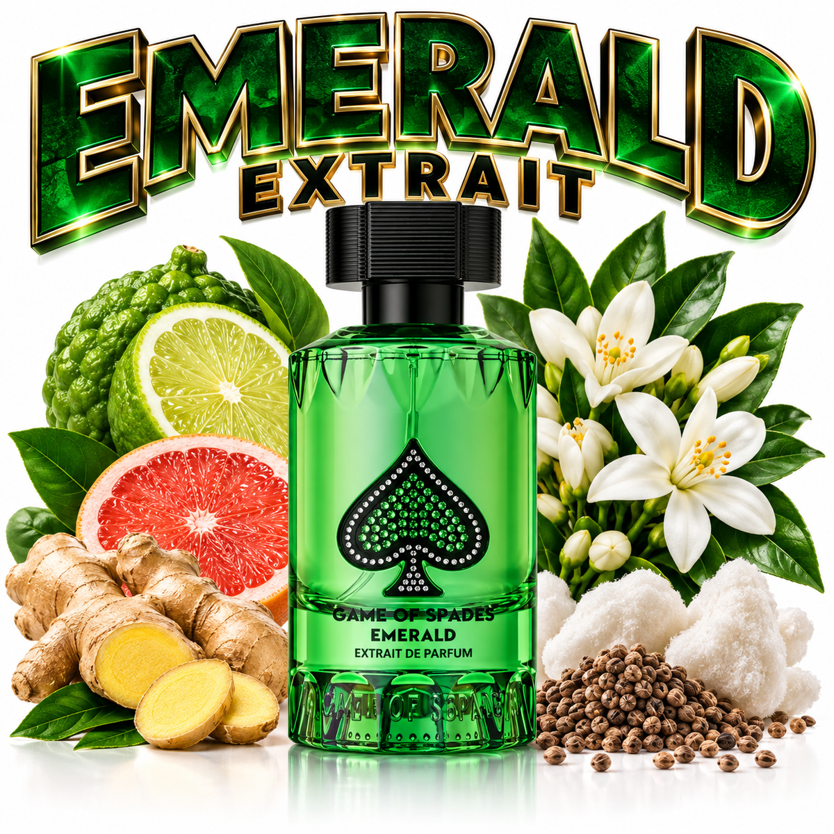 Game of Spades Emerald Extrait Jo Milano