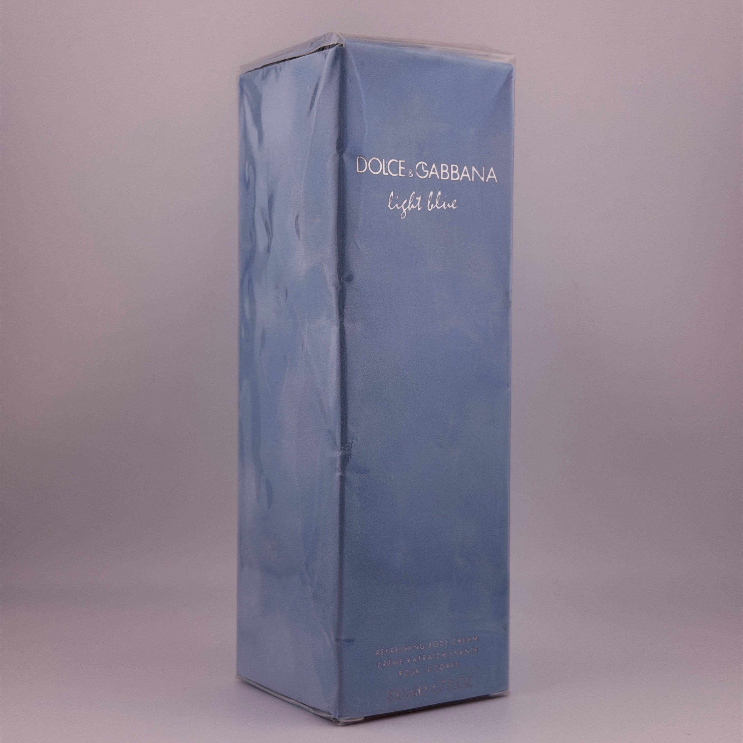 D&G - Light Blue BODY CREAM - Sealed