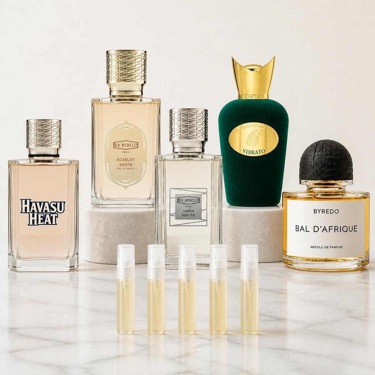 Best Sellers perfume sample discovery set