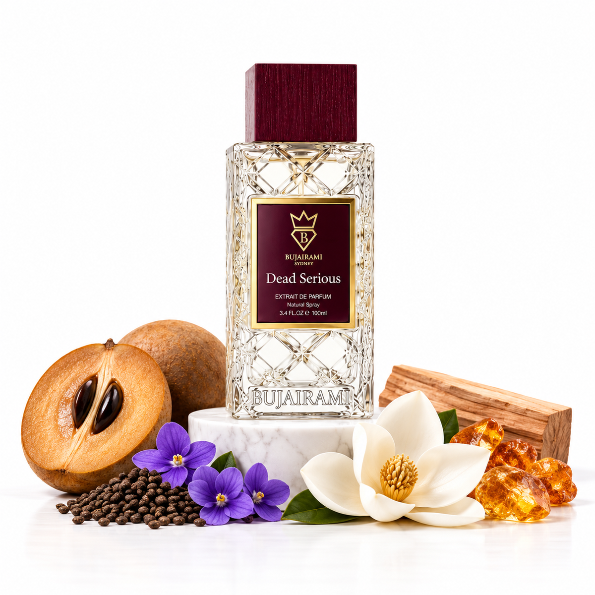 Bujairami Dead Serious perfume sample decant