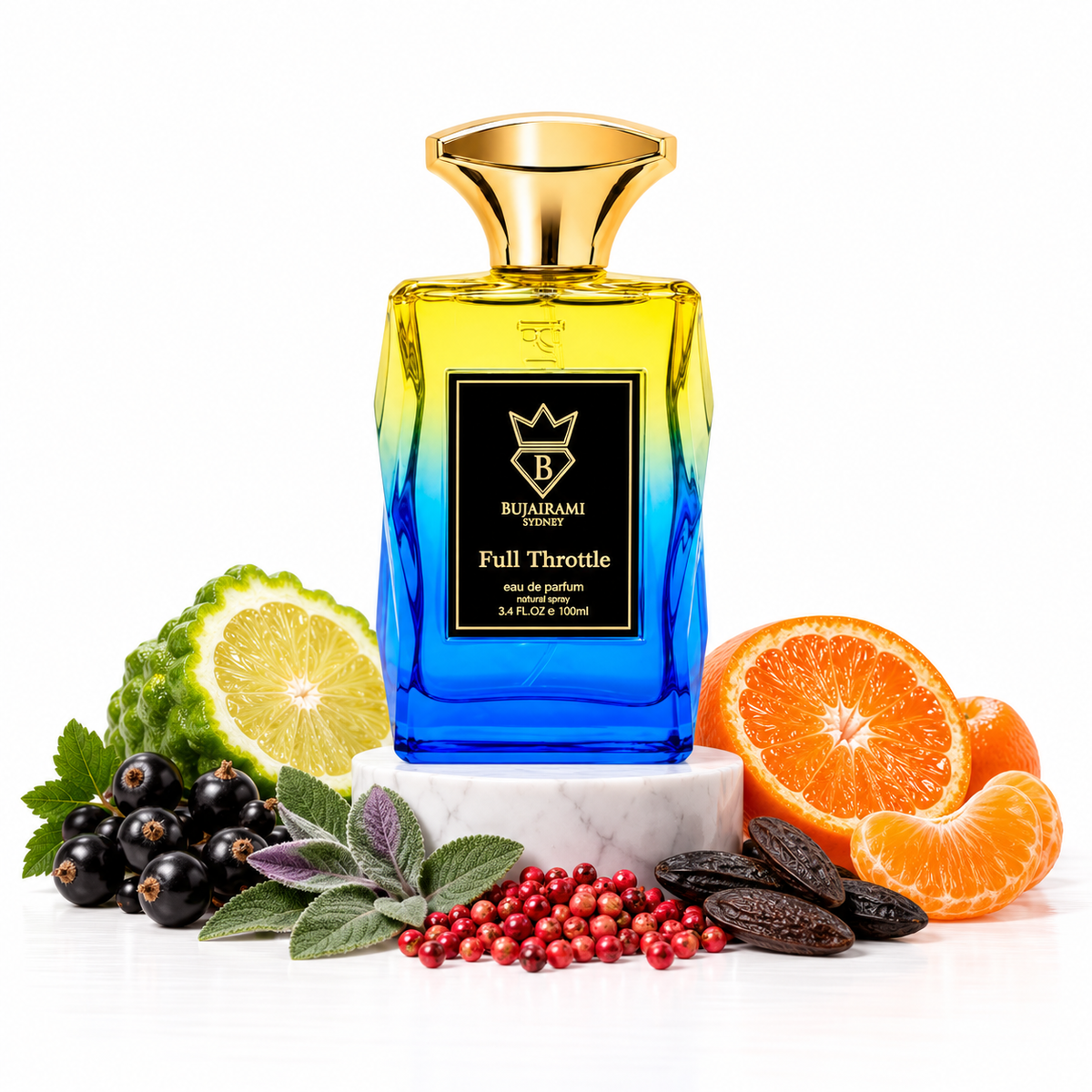 Bujairami Full Throttle perfume sample decant