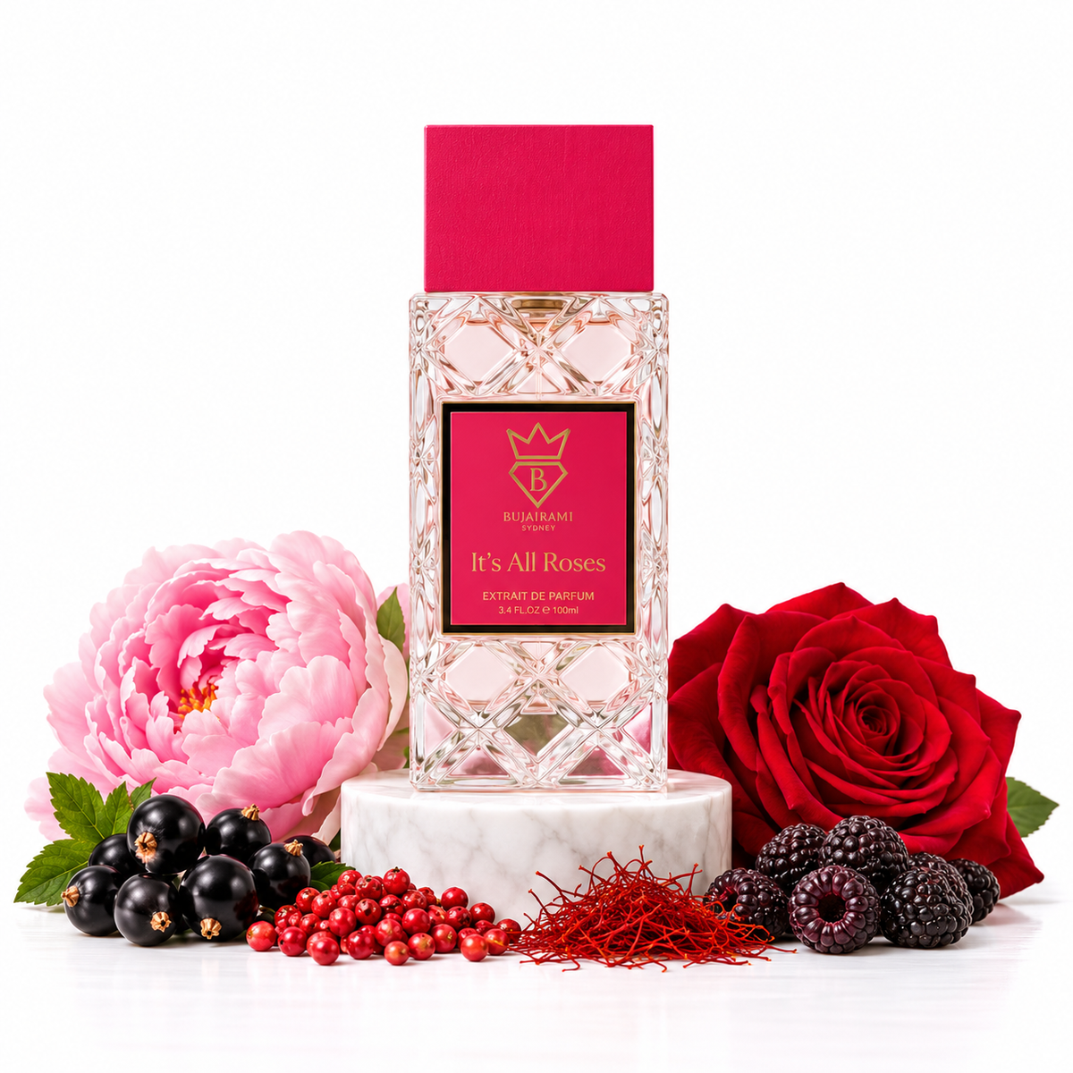 Bujairami It's All Roses perfume sample decant