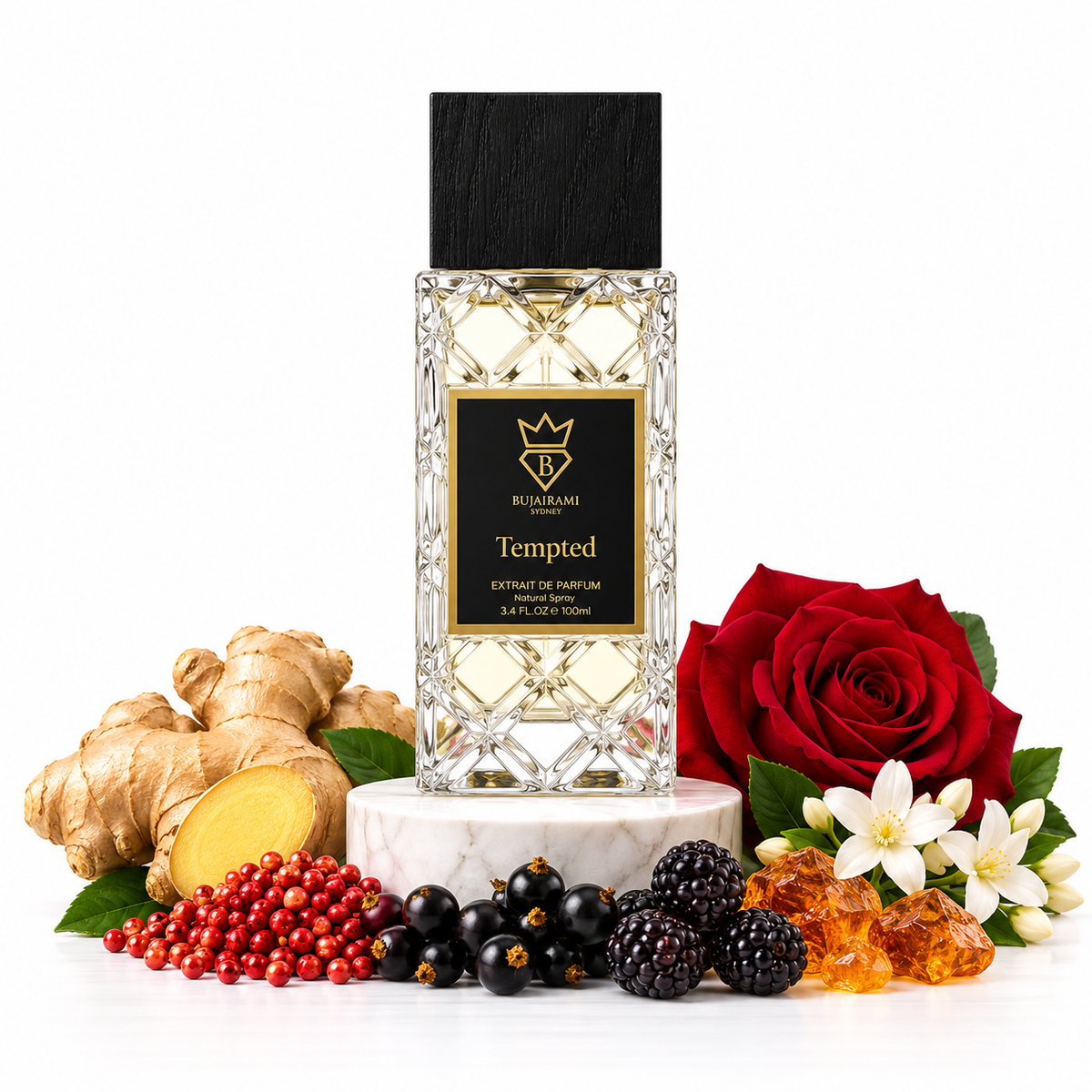 Bujairami Tempted perfume sample decant