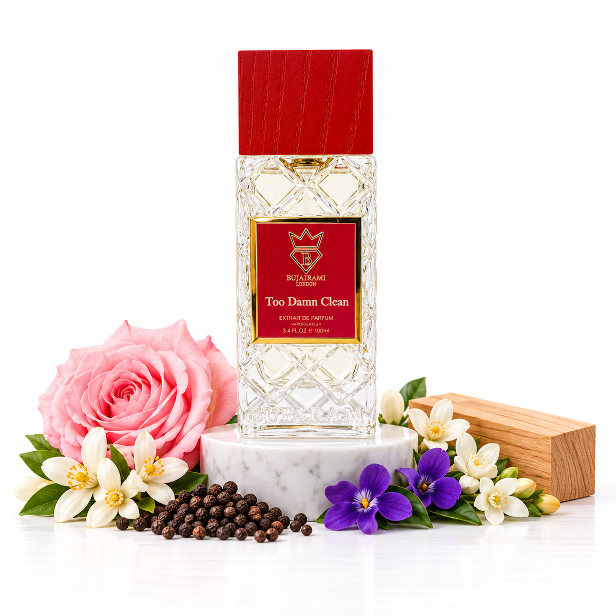 Bujairami Too Damn Clean perfume sample decant