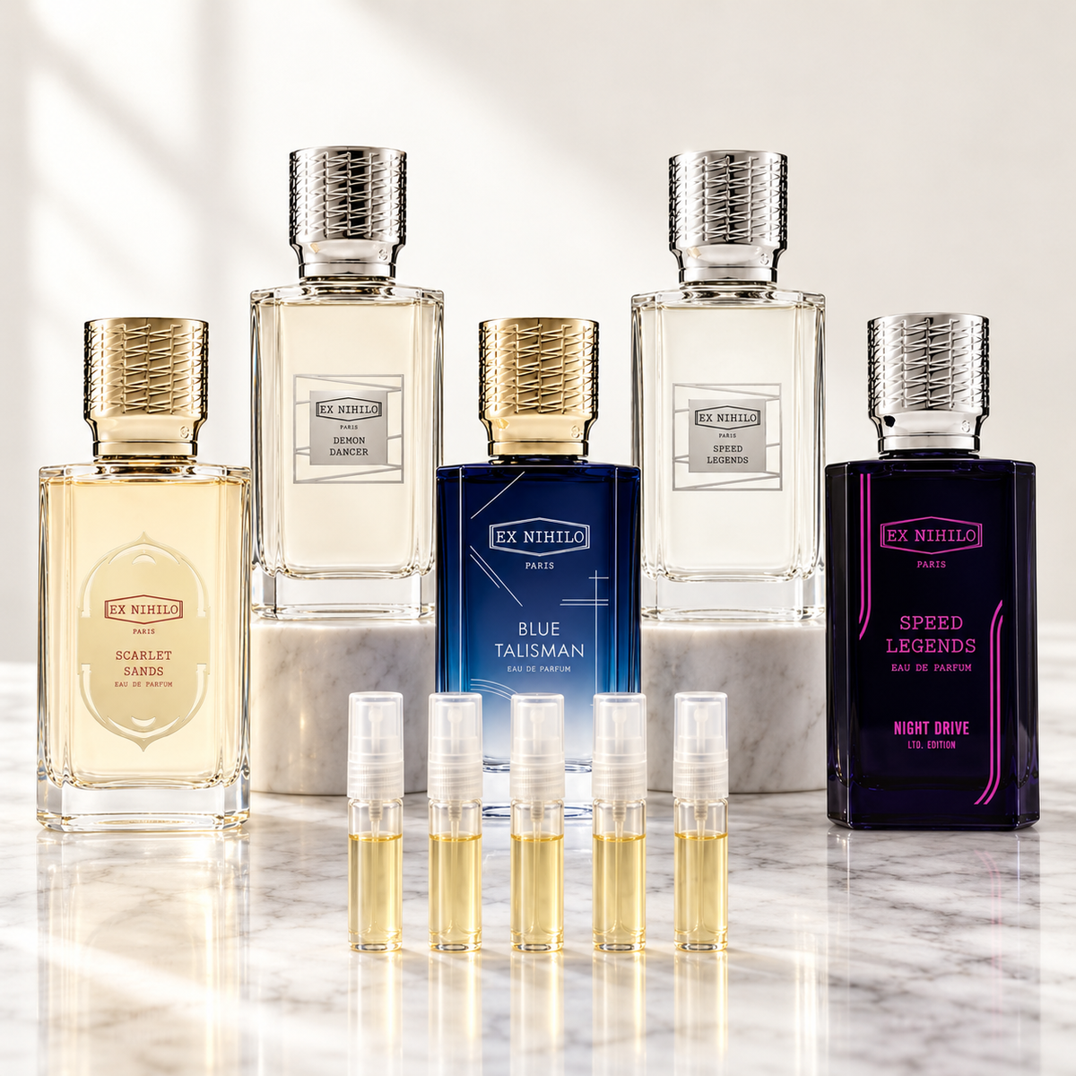 Ex Nihilo EDP perfume sample discovery set