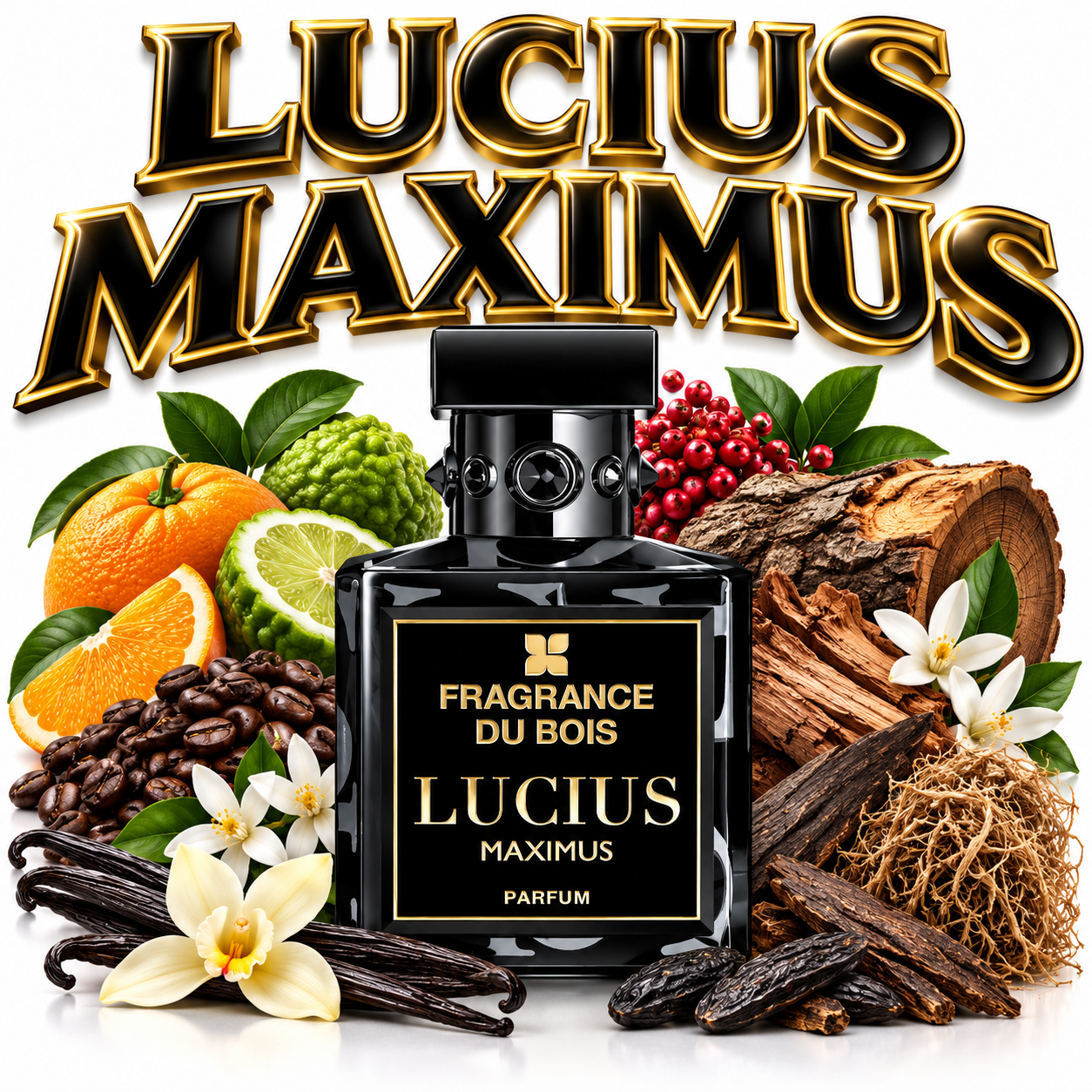 Snacks' Scents Fragrance Du Bois Lucius Maximus perfume sample decant