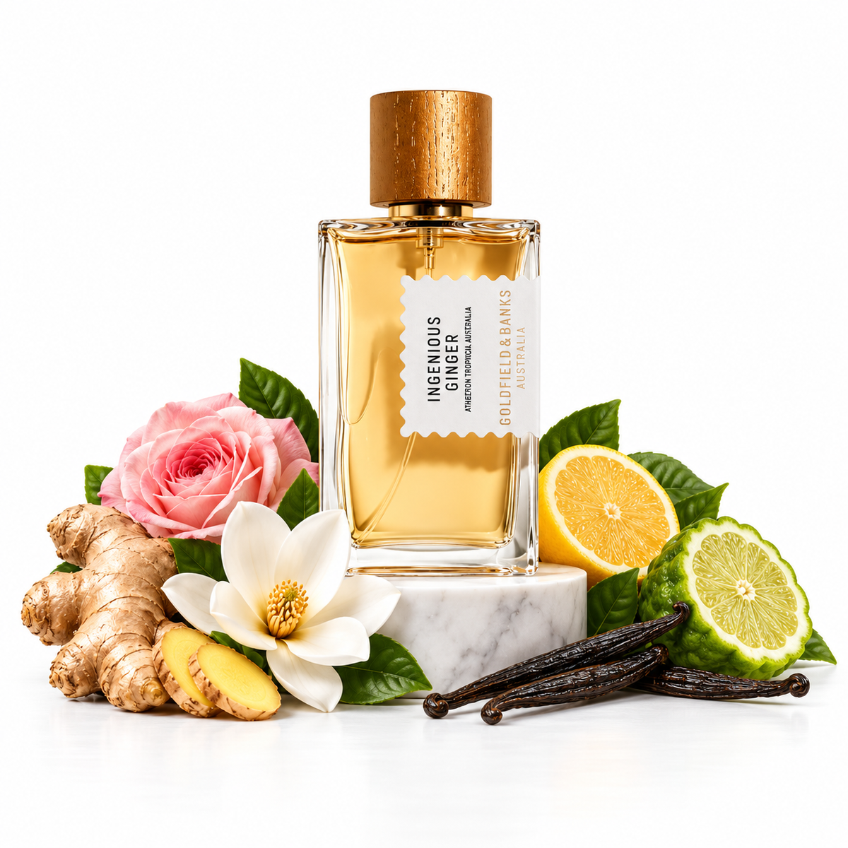 Goldfield & Banks Ingenious Ginger perfume sample decant