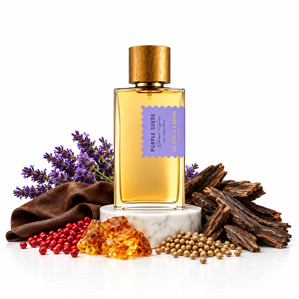 Goldfield & Banks Purple Suede perfume sample decant