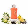 Parfums de Marly Athenais perfume sample decant with neroli, bergamot, yuzu, orange blossom, jasmine and vanilla