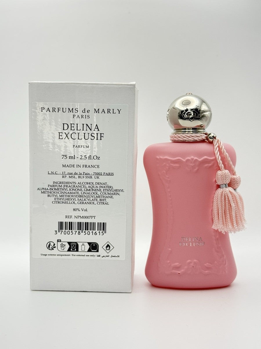 Parfums De Marly Delina Exclusif 75ml perfume bottle tester
