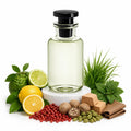 Sur la Route perfume sample decant with bergamot, lemon, pink pepper, cardamom, cedar and leather